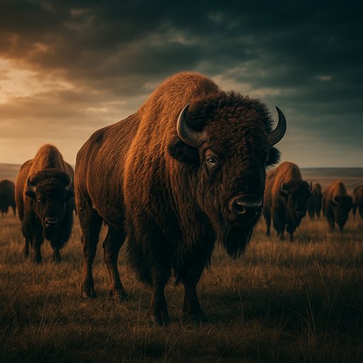 X999 Buffalo King buffalo herd