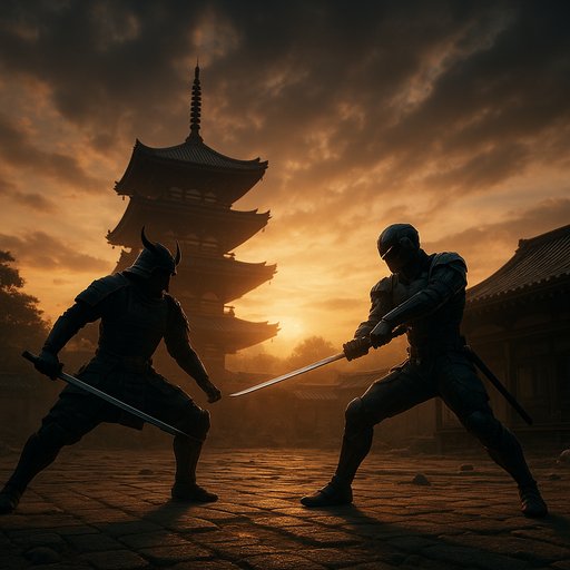 X999 Dead or Alive 2 duel scene