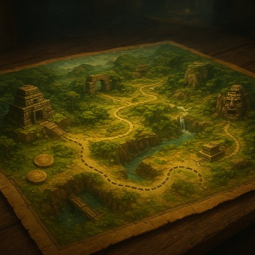 X999 Gonzo's Quest adventure map